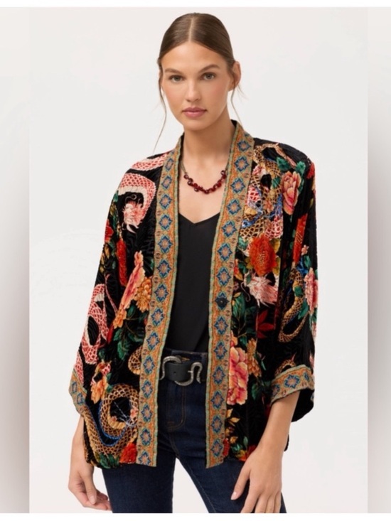 Johnny Was Tops - NWT JOHNNY WAS MERHAWI KIMONO